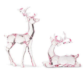 Acrylic Light Pink Deer