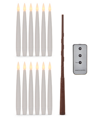 BOX OF MAGIC CANDLES WITH REMOTE AND MAGIC WAND