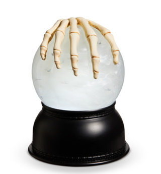 CREEPY BONES LIGHTED SWIRLING BAT GLOBE