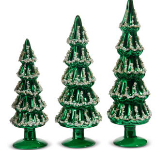 GREEN BEADED TREES