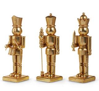 Gold Nutcracker - 10"