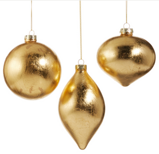 Gold Leaf Ornament