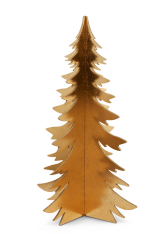 GOLD METALLIC 3-D TREE - 47"