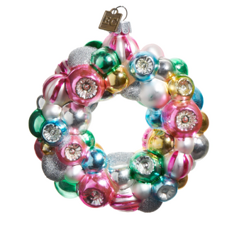 Multicolor Wreath Ornament