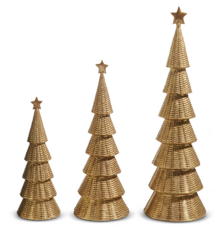 Champagne Woven Trees