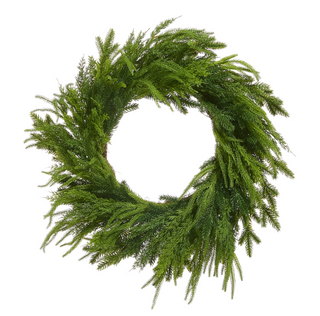 28" Mixed Cedar Wreath