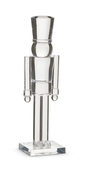 10" Clear Nutcracker