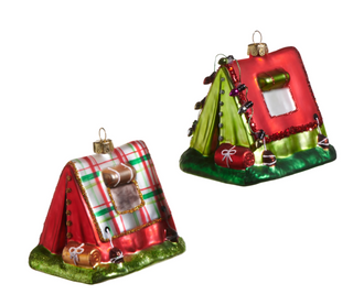 Holiday Pup Tent Ornament