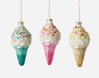 Ice Cream Cone Ornament