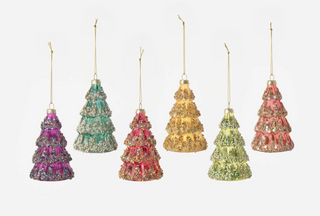Glitter Tree Ornament