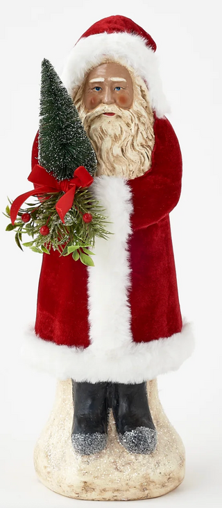 Red Velvet Belsnickel Santa