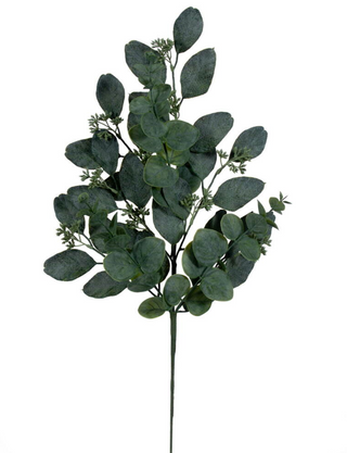 24" Green Eucalyptus Spray