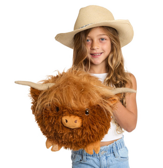 Snuggle Puff Super Soft Large Highland Cow