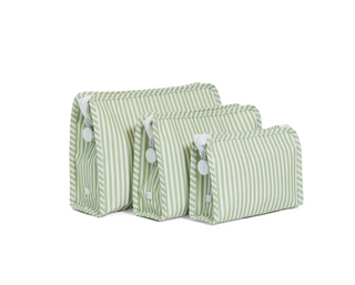 TRVL - Roadie Pimlico Stripe Sage - Multiple Sizes