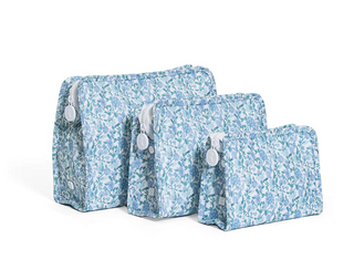 TRVL - Roadie Hamptons Floral Zipper Pouch - Multiple Sizes
