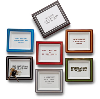 Wise Sayings Gentlemen's Desk Tray