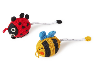 Garden Friends Hand-Crocheted Measuring Tape