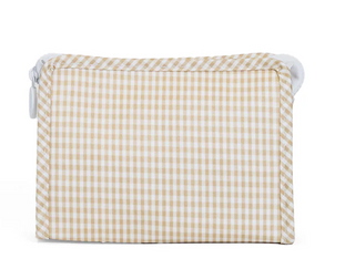 TRVL Khaki Gingham Roadie - Small