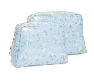 TRVL LUXE GLOSS WASH BAG KIKI FLORAL - multiple sizes