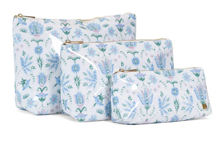 TRVL Luxe Gloss Trio Bag SEYCHELLES - multiple sizes