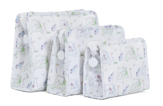 TRVL ROADIE Zip Pouch - PUTT PUTT - various sizes