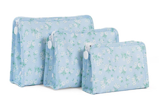 TRVL ROADIE Zip Pouch - KIKI FLORAL - various sizes