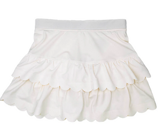 Scalloped Skort