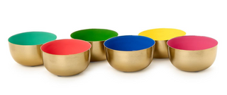 Color Pop Metal Bowls