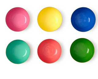 Color Pop Metal Bowls