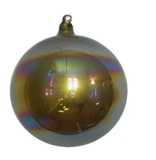 Jim Marvin Pearl Glass Ball - Oatmeal