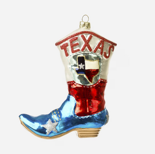 Texas Boot Ornament