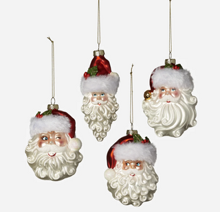 Santa Head Ornament