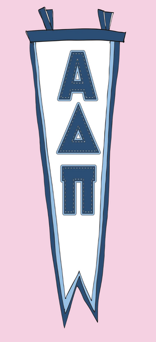 Sorority Heritage Pennant Flag
