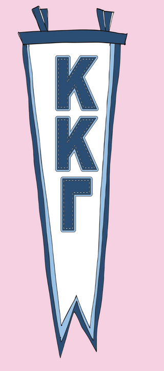 Sorority Heritage Pennant Flag