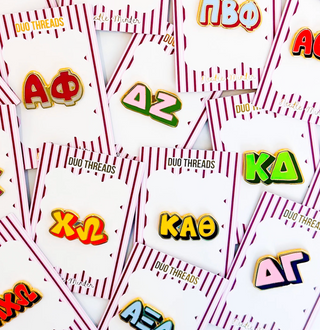 Sorority Bubble Letter Needle Minder