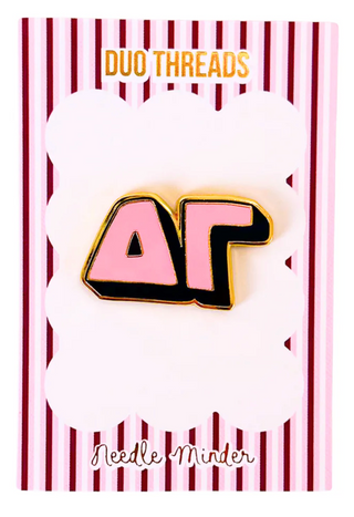 Sorority Bubble Letter Needle Minder