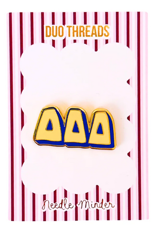 Sorority Bubble Letter Needle Minder