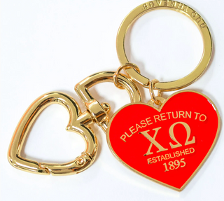 Please Return Sorority Keychain
