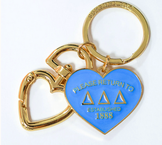Please Return Sorority Keychain