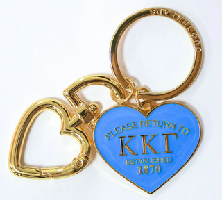 Please Return Sorority Keychain