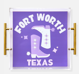 Kickoff Large Acrylic Tray