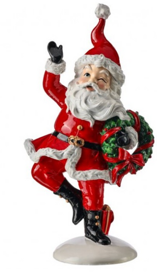 PRANCING SANTA