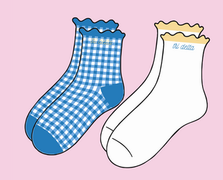 Gingham & Grace Sorority Sock Set