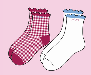 Gingham & Grace Sorority Sock Set