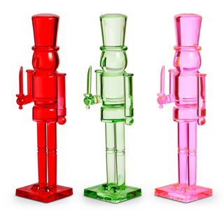 Neon Acrylic Nutcracker