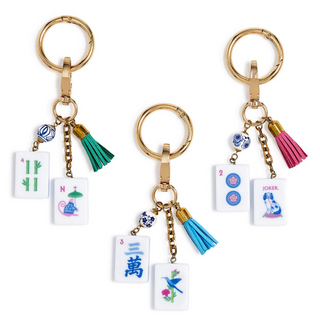 Pagoda Mahjong Bag Charm