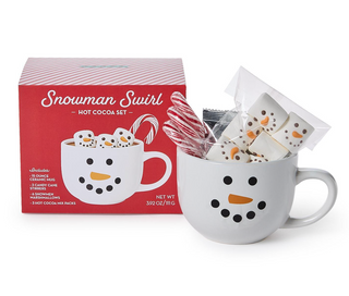 Snowman Swirl Hot Cocoa Set