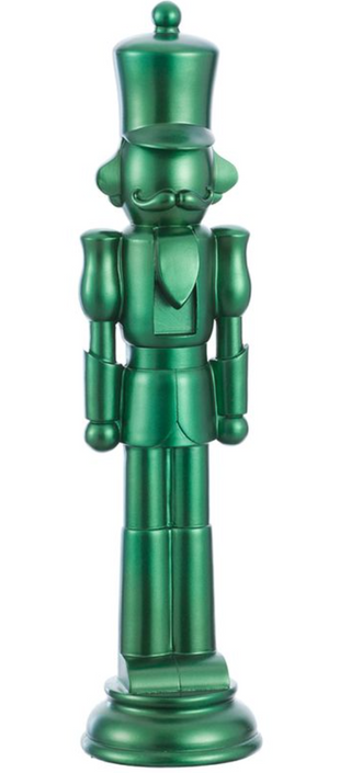a green toy soldier