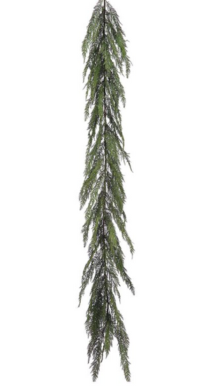 a long green tree branch