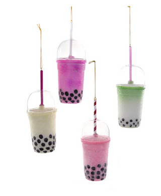 a group of bubble tea cups